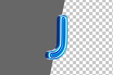 Preview: Neo Futurist J 3D Icon
