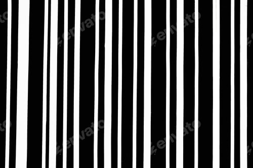 Preview: Vertical black lines as if they were a barcode as a background.