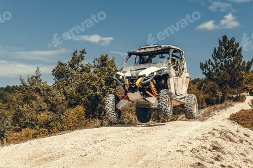 Preview: ATV jump in the mountains
