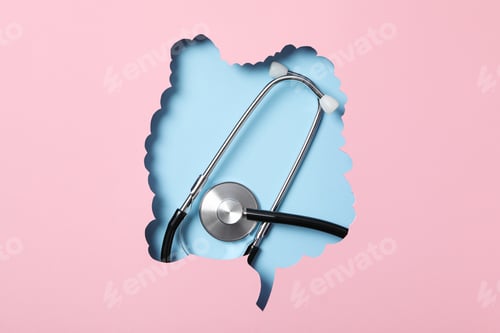 Preview: Concept of health care, stomach and intestinal problems