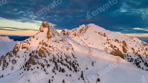 Preview: sunrise in Ciucas Mountains, Romania