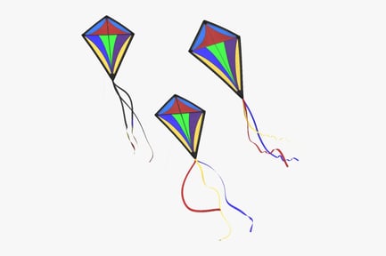 Preview: Diamond Kites in Various Poses