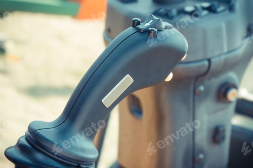 Preview: Operating control panel in industrial or agricultural machine