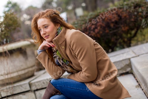 Preview: Young red hair woman