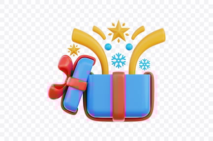 Preview: Celebration Surprise Gift With Confetti