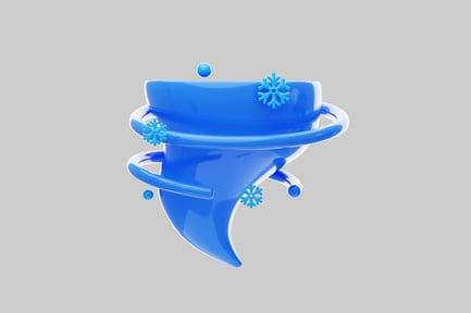 Preview: Winter sales funnel concept