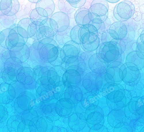 Preview: Abstract background with bubbles pattern