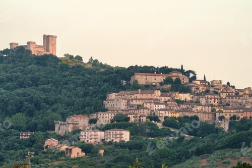 Preview: View of Narni, historic city in Umbria, Italy