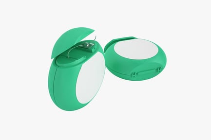 Preview: Mint Green Dental Floss Container