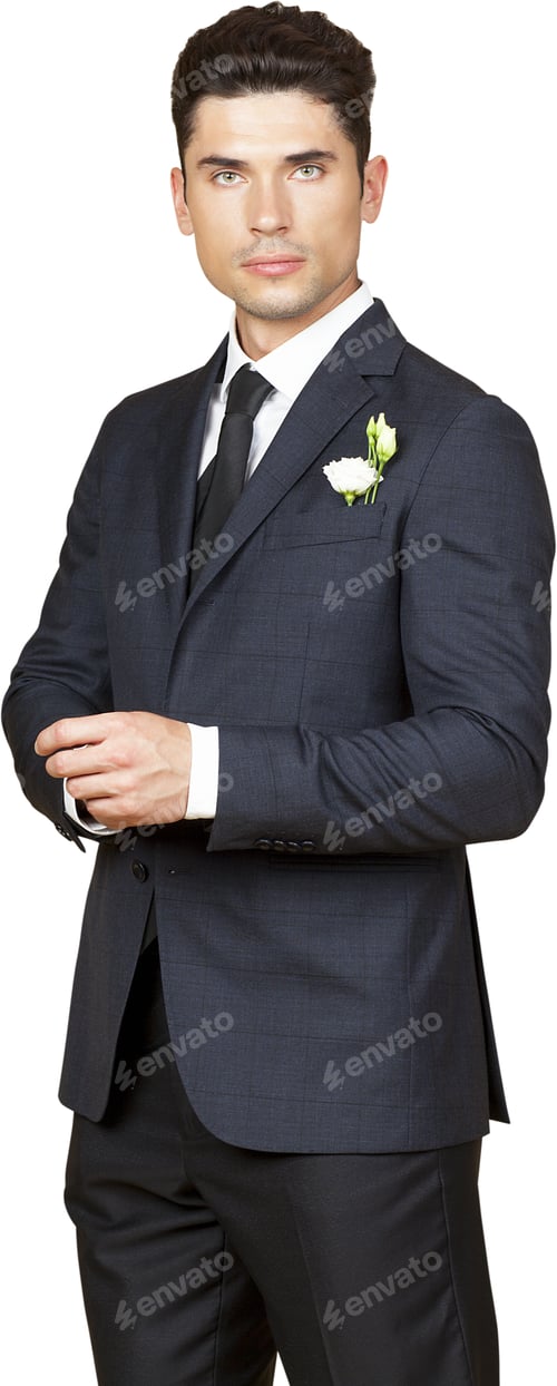 Preview: a man in a suit and tie with his arms crossed