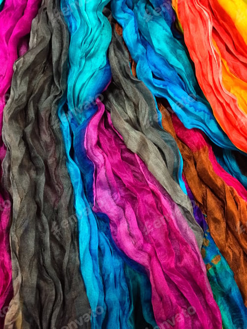 Preview: Colourful fabric background