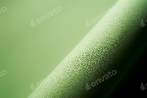 Preview: Snowflake shaped confetti on green velvet. Christmas background.