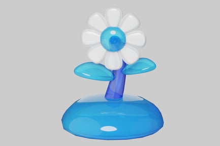 Preview: Blue science flower
