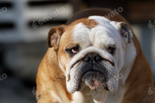 Preview: Portrait of the english bulldog