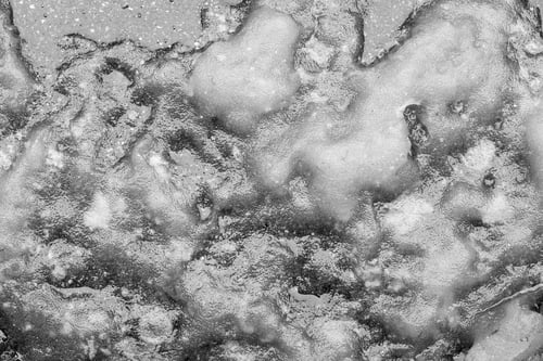 Preview: Abstract Bumpy Texture Of A Heap Of A Sleet Or Slush Of Monochrome Tone For A Background Or For