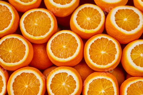 Preview: Fresh cut oranges. Vitamin c. Healthy organic food. Tasty