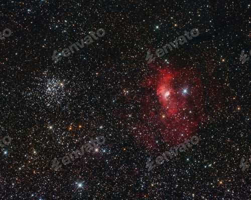 Preview: Bubble Nebula and M52