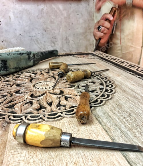 Preview: Woodworking on a custom built cabinet