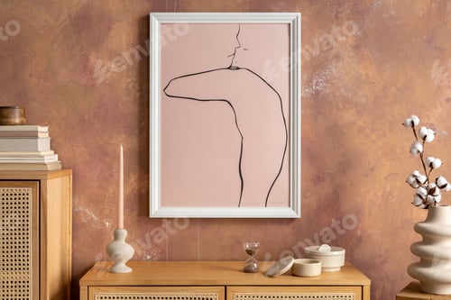 Preview: Creative composition vintage living room