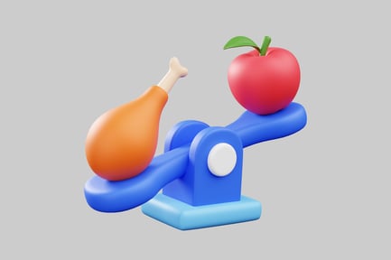 Preview: Healthy eating balance toy