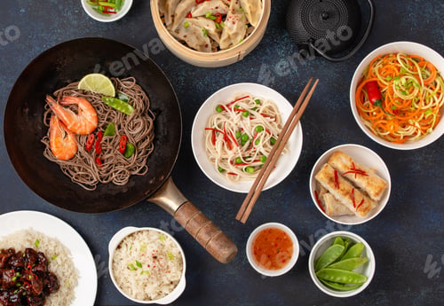 Preview: Assorted Chinese dishes