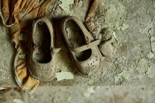 Preview: Broken, destroyd, abandoned kindergarten in Chernobyl Exclusion Zone