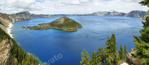 Preview: Wizard Island on Crater Lake