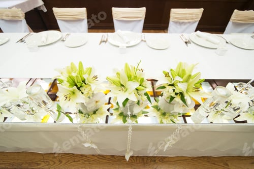 Preview: Wedding table decoration