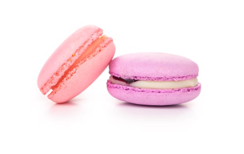 Preview: Stack of colorful macaroon cakes