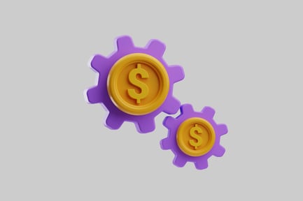 Preview: Finance gears coin mechanism