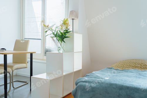 Studio apartment interior