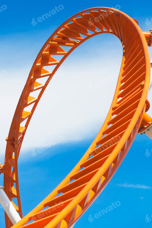 Preview: Rollercoaster, Coney Island, New York City, New York, USA