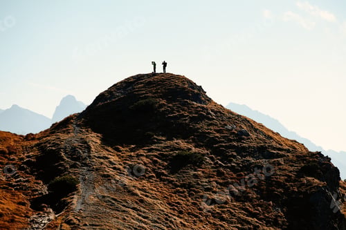 Preview: Mountain landscape in Tatra National Park in Poland. Popular tourist attraction.Travel locations