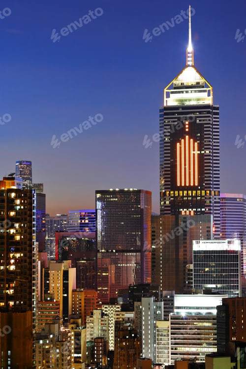 Preview: Hong Kong at night