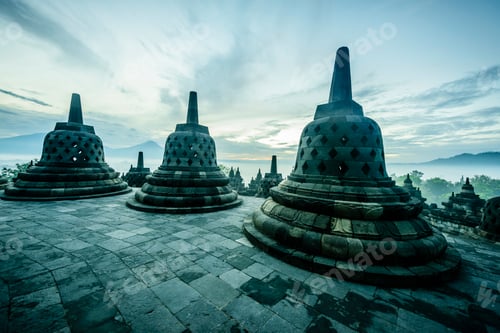 Preview: Monuments in Borobudur, Jawa Tengah, Indonesia