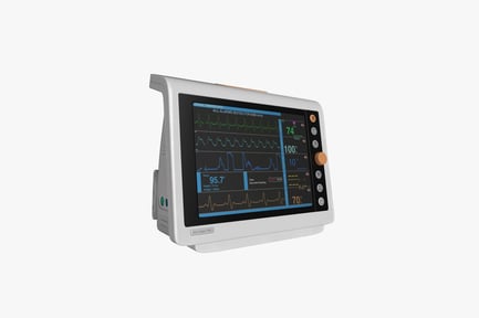 Preview: Ecg monitor displaying patient data