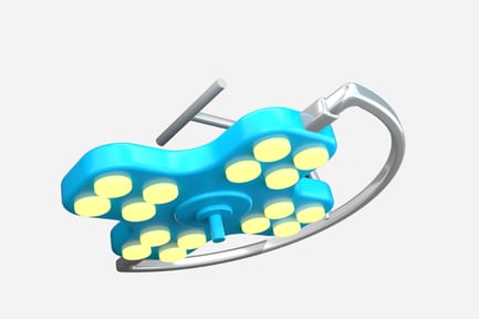 Preview: Surgery Lamp 3D Illustration