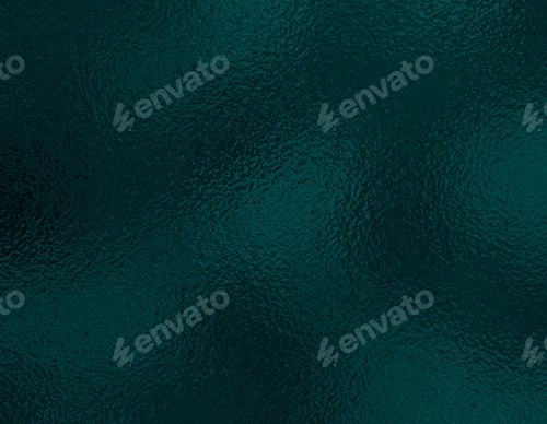 Preview: Dark blue green foil glass texture background. Abstract gradient bright light reflection and shiny r