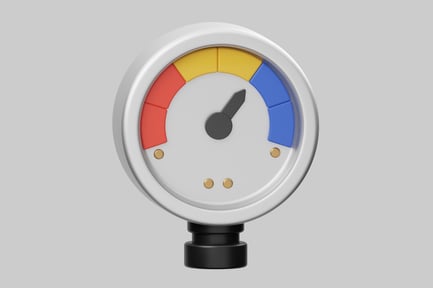 Preview: Pressure meter indicator for sports