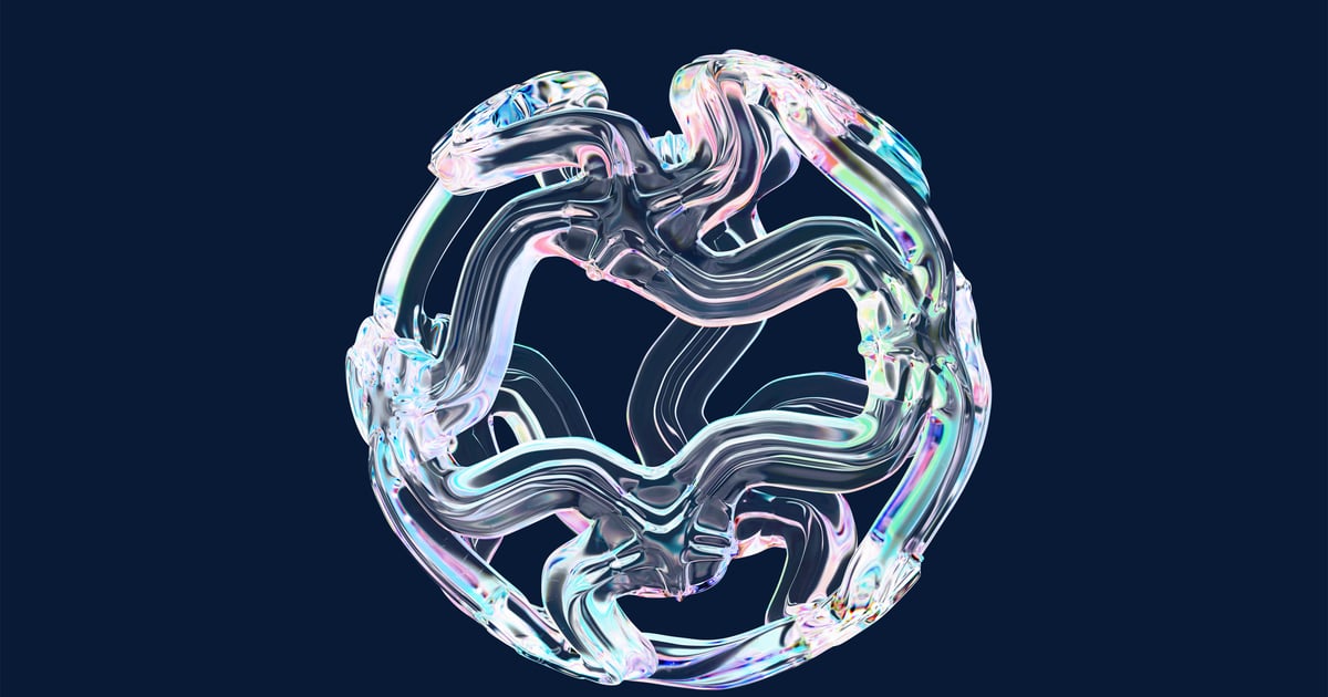 Complex Ring Shaped 3D Abstract Shape 3D, Incl. brain & 3d abstract ...