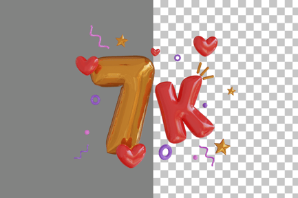 Preview: 7K 3D Icon