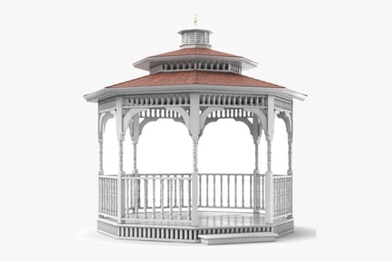 Preview: Victorian Style Garden Gazebo