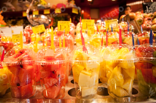 Preview: Fresh fruit salad. Fruit Cocktail