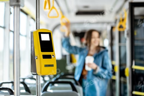Preview: Ticket machine in the tram