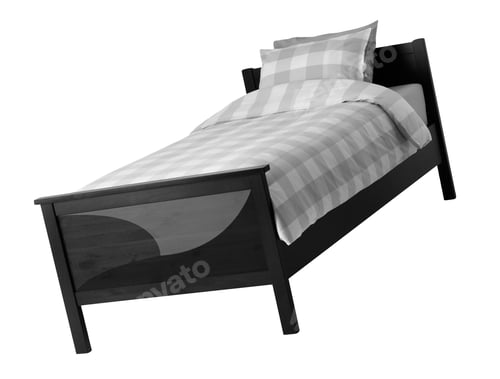 Preview: bed isolated on white