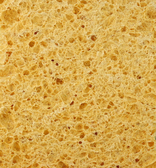 Preview: Structure Of A Sponge Of Yellow Color From Natural Cellulose For A Background And A Surface