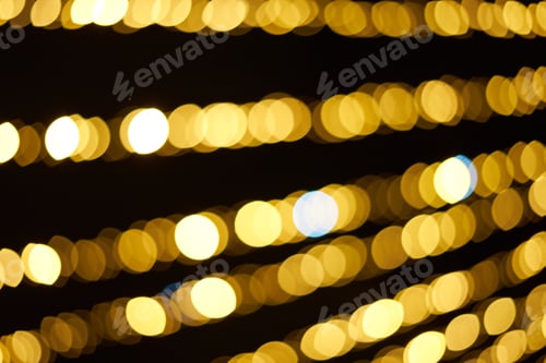 Preview: Unfocused bokeh texture from the christmas lighting