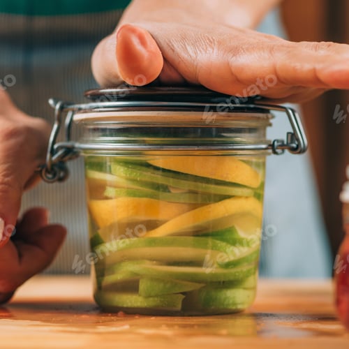 Preview: Jar with Fermented Fruits