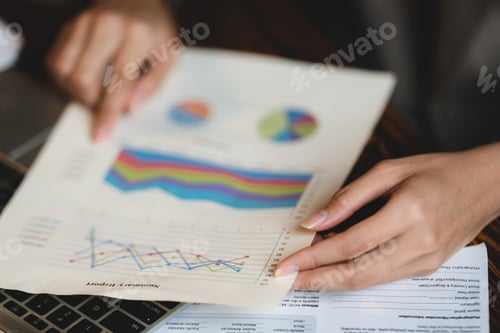 Preview: business approve and certificate concept, confirmation of business marketing document permit