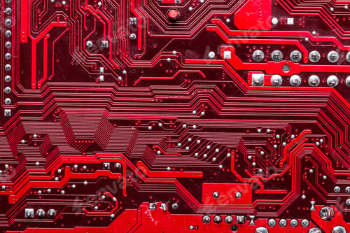 Preview: red computer chip